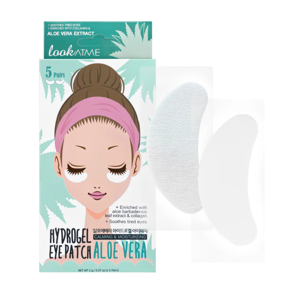 Look At Me, Hydrogel, Aloe Vera, Lugnande, Ögontäckning, 10 st