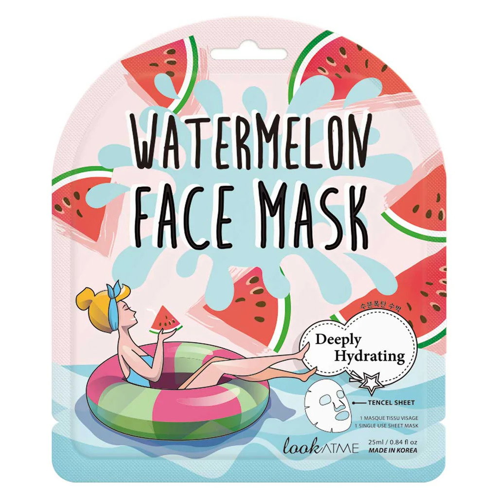 Look At Me, Look At Me, Vattenmelon, Djup återfuktning, Ansiktsmask, För ansiktet, 25 ml