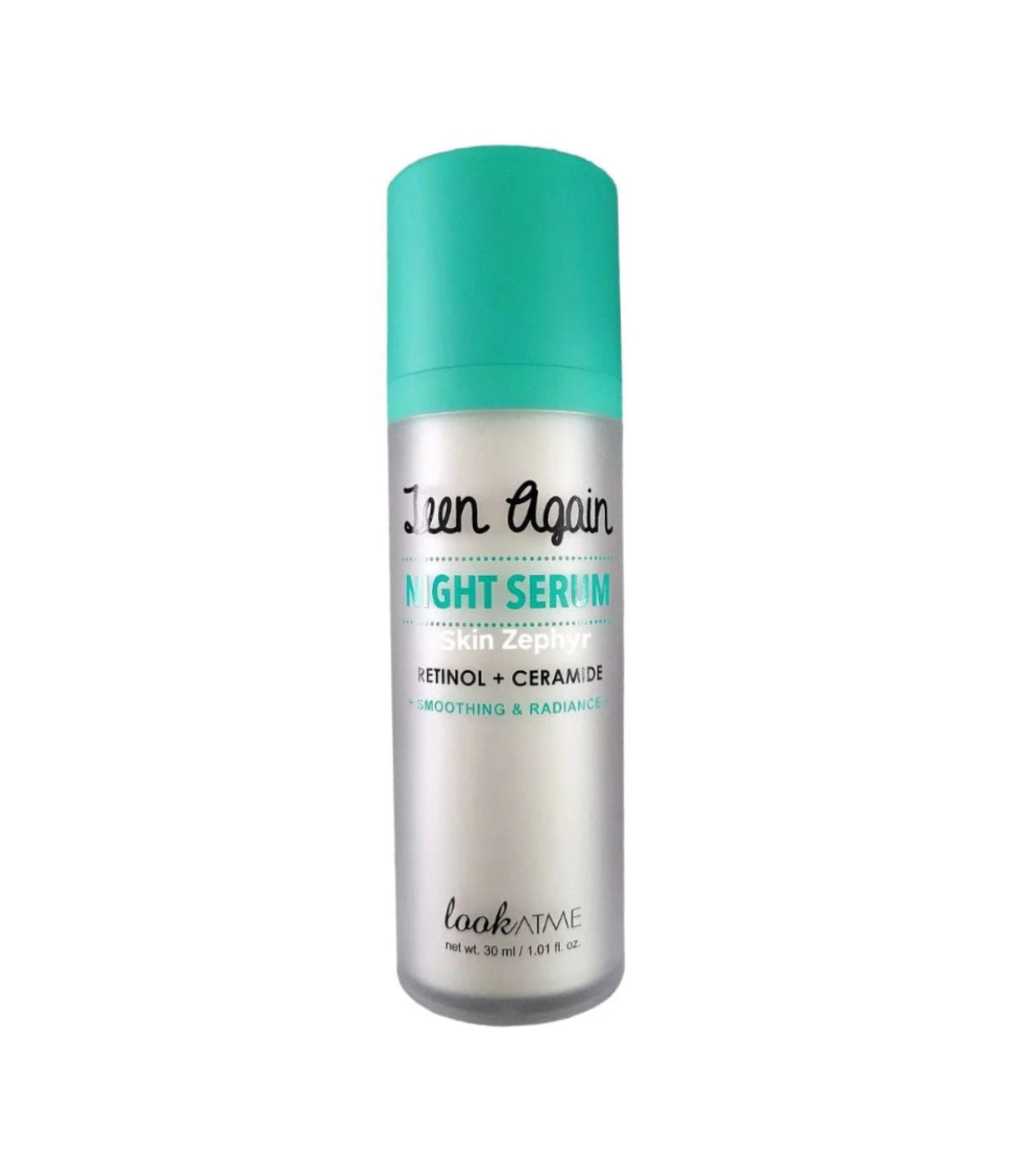 Look At Me, Teen Again, Ökar lystern, Natt, Serum, För ansiktet, 50 ml