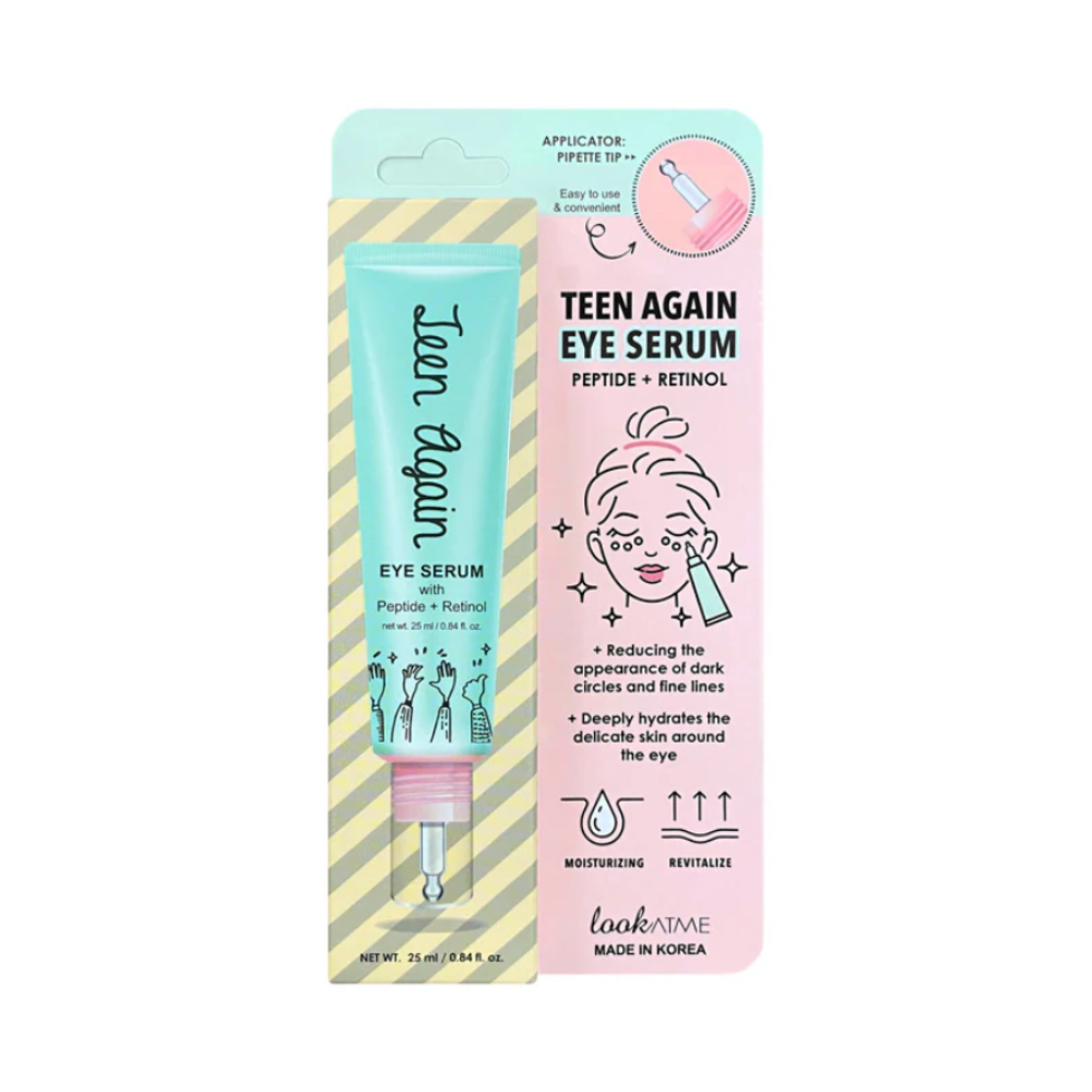 Look At Me, Teen Again, Retinol, Mot mörka ringar, Ögonserum, 25 ml