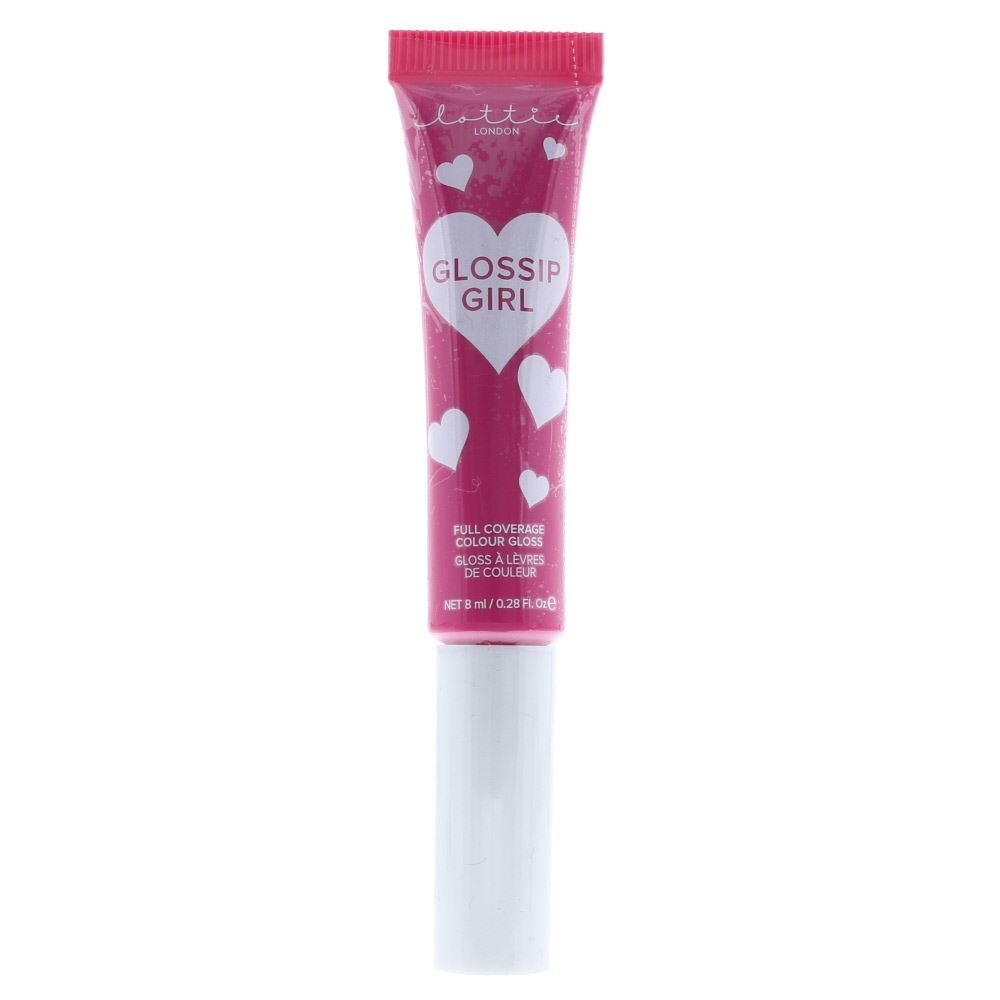 Lottie London, Gossip Girl, Full täckning, Läppglans, Hashtag, 8 ml