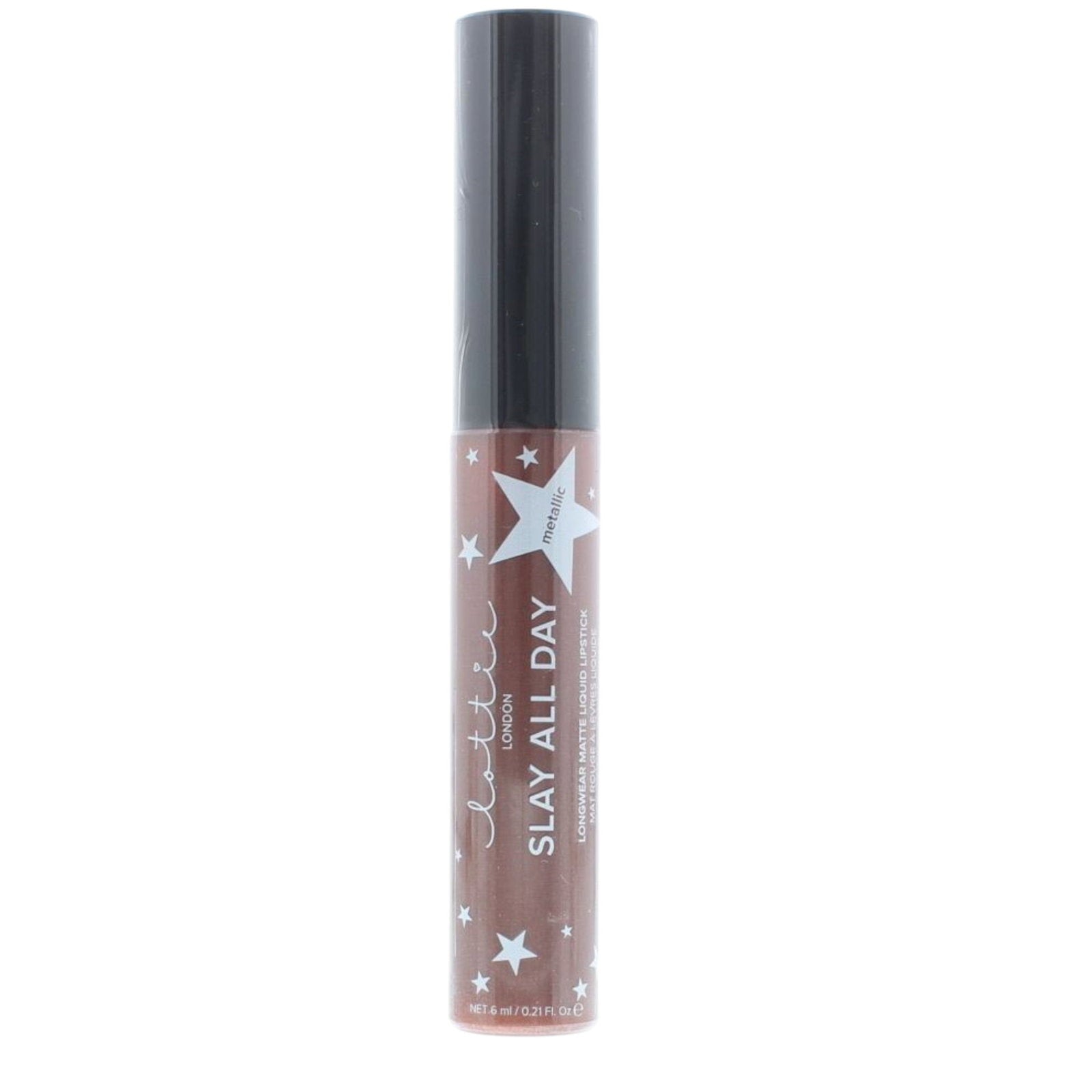 Lottie London, Slay All Day, Metallisk, Flytande läppstift, Skakad, 6 ml