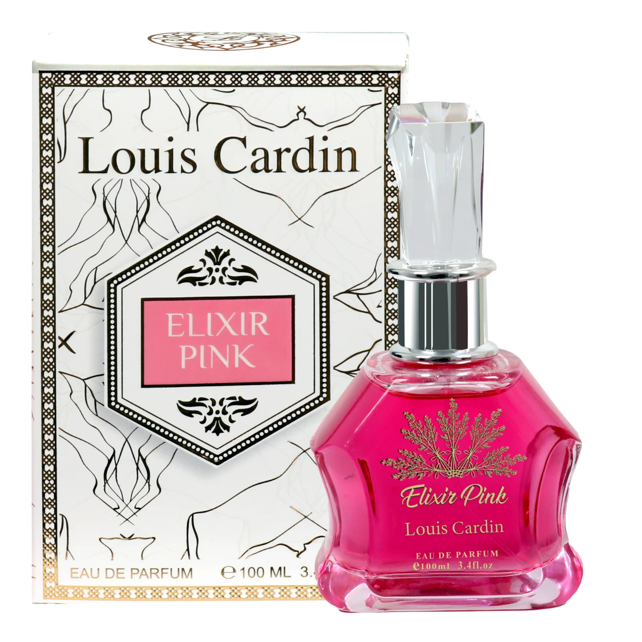 Louis Cardin, Elixir Pink, Parfymvatten, För kvinnor, 100 ml