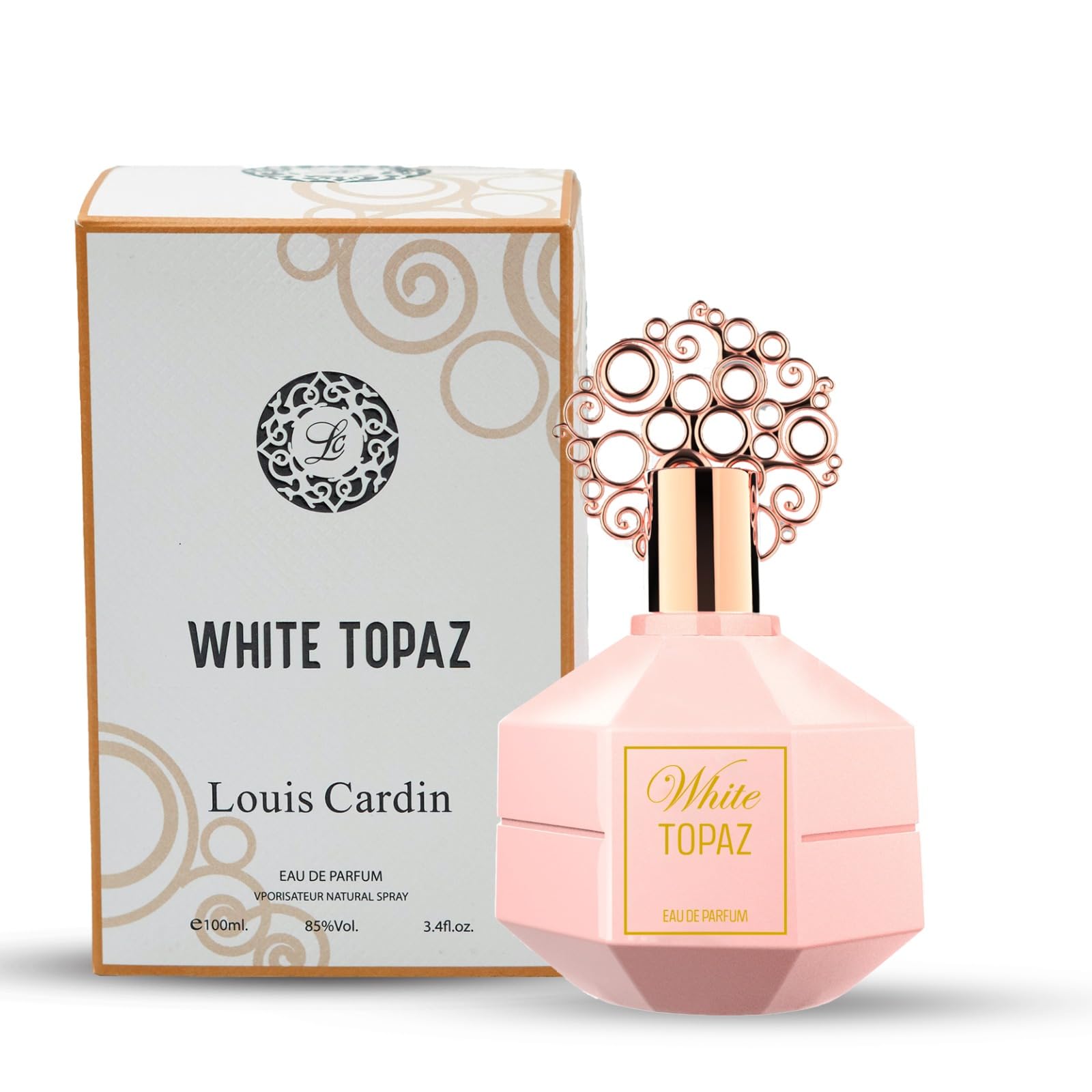 Louis Cardin, White Topaz, Parfymvatten, För kvinnor, 100 ml