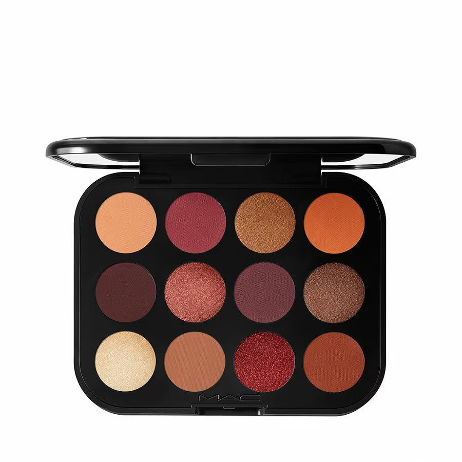 MAC, Connect In Colour, Ögonskuggspalett, Future Flame, 12 nyanser, 12.2 g