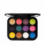 MAC, Connect In Colour, Ögonskuggspalett, Hi-Fi Colour, 12 nyanser, 12.2 g
