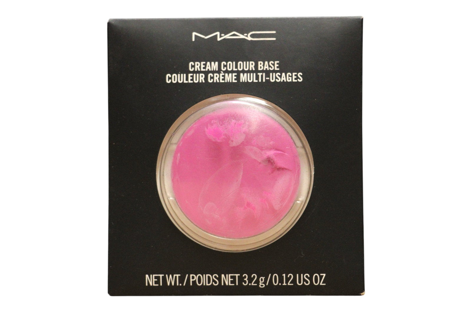 MAC, Cream Colour Base, Naturlig finish, Krämrougepalett, Galet magenta, Påfyllning, 3.2 g