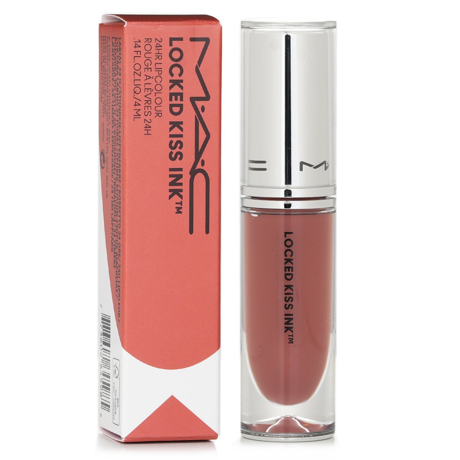 MAC, Locked Kiss 24HR, Flytande läppstift, 61, Hyss, 4 ml