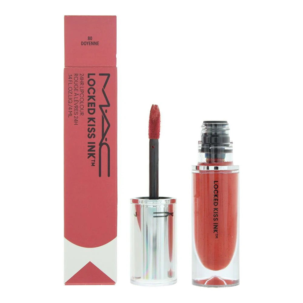 MAC, Locked Kiss Ink, Flytande läppstift, 80, Doyenne, 4 ml