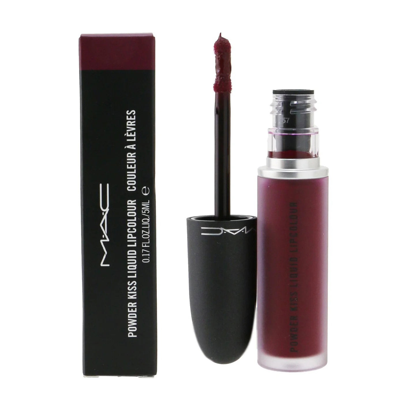 MAC, Powder Kiss, Matt, Flytande läppstift, 983, Brinnande kärlek, 5 ml