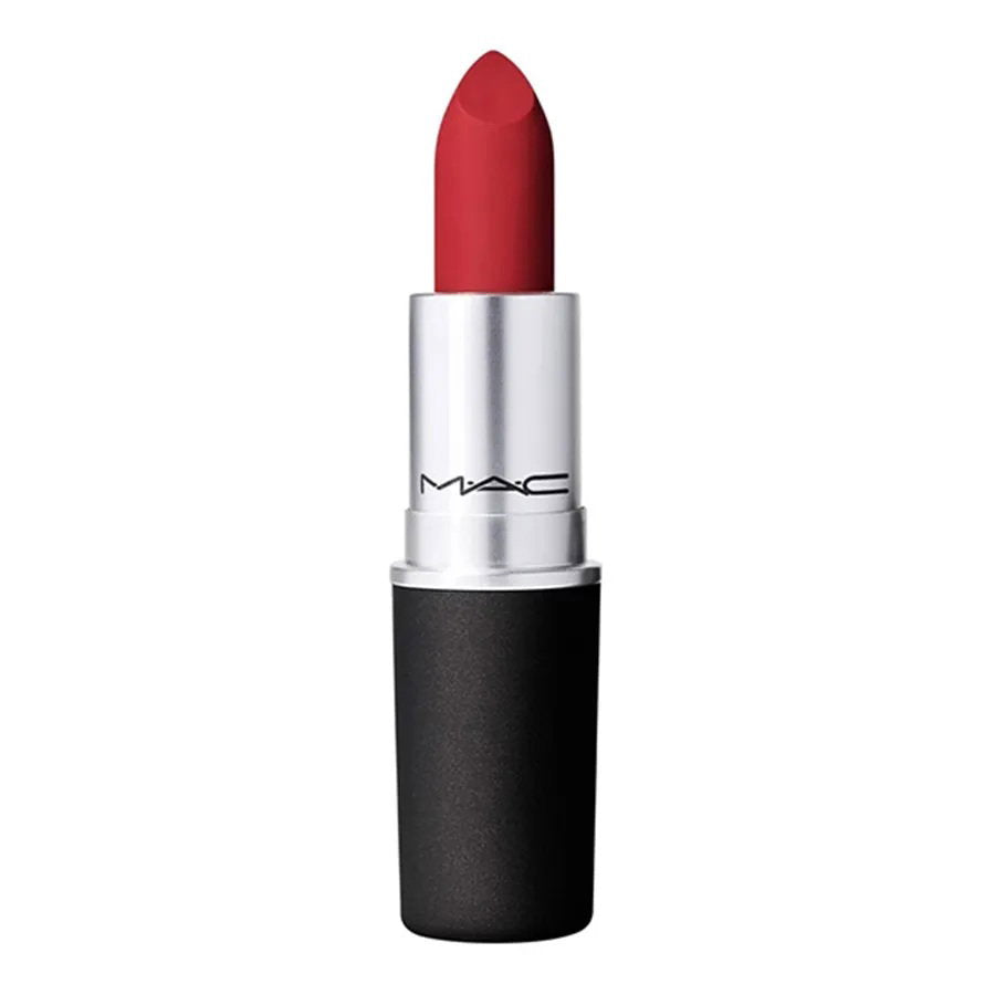 MAC, Powder Kiss, Powder, Krämigt läppstift, 935, Ruby New, 3 g
