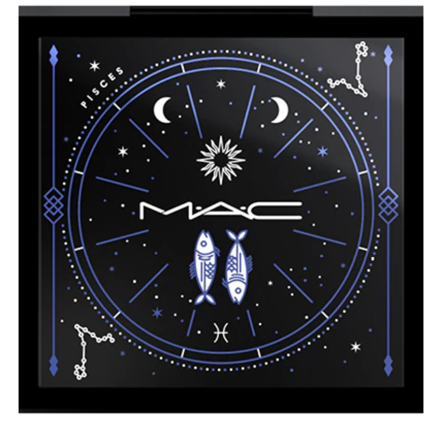 MAC, Pro Colour, Tom plastsminkpalett, Fiskarna, Med 4 platser