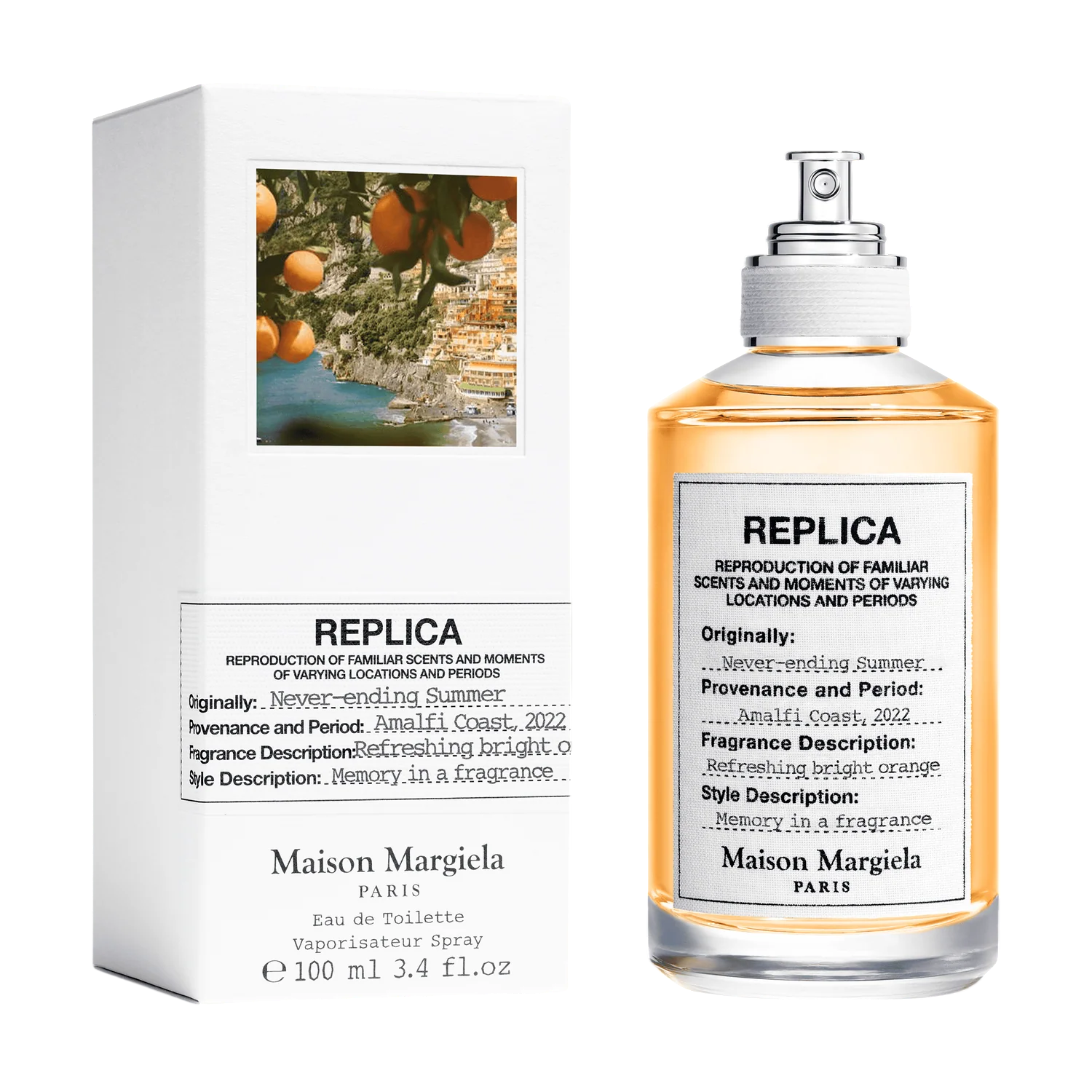 Maison Margiela, Replica Never Ending Summer, Eau de Toilette, Unisex, 100 ml
