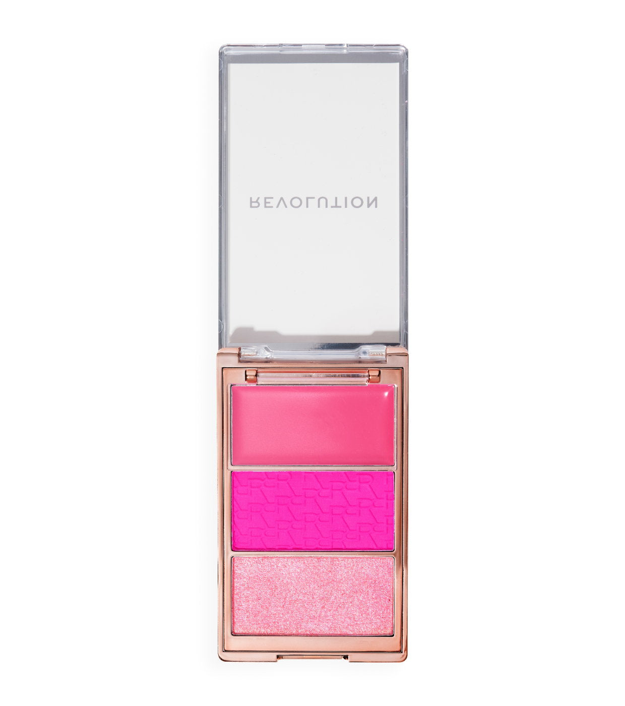 Makeup Revolution, Blush Icon, Rougepalett, Hot Pink Flag, 6.3 g