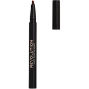 Makeup Revolution, Bushy Brow, Eyebrow Cream Crayon, Dark Brown, 0.5 ml
