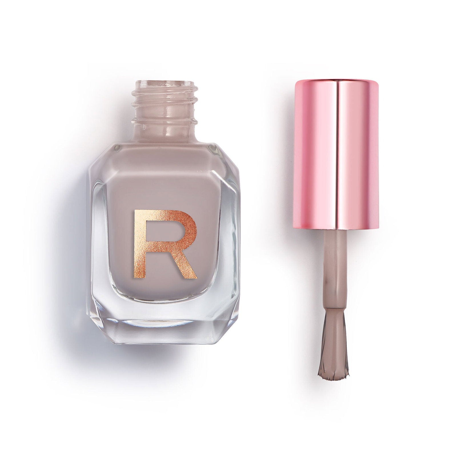 Makeup Revolution, Express, Nagellack, Kallgrå, 10 ml