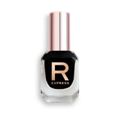 Makeup Revolution, Express, Nagellack, Midnattssvart, 10 ml