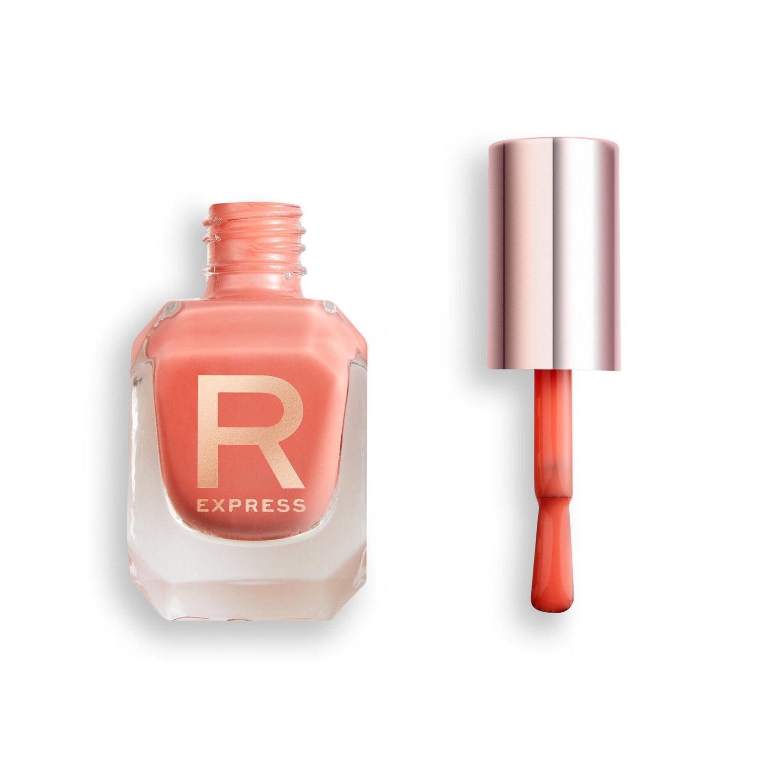 Makeup Revolution, Express, Nagellack, Naken kudde, 10 ml