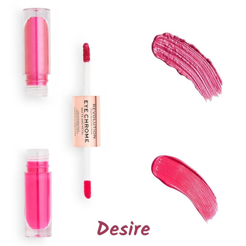 Makeup Revolution, Eye Chrome, Liquid Blusher, Wish, 2.2 ml