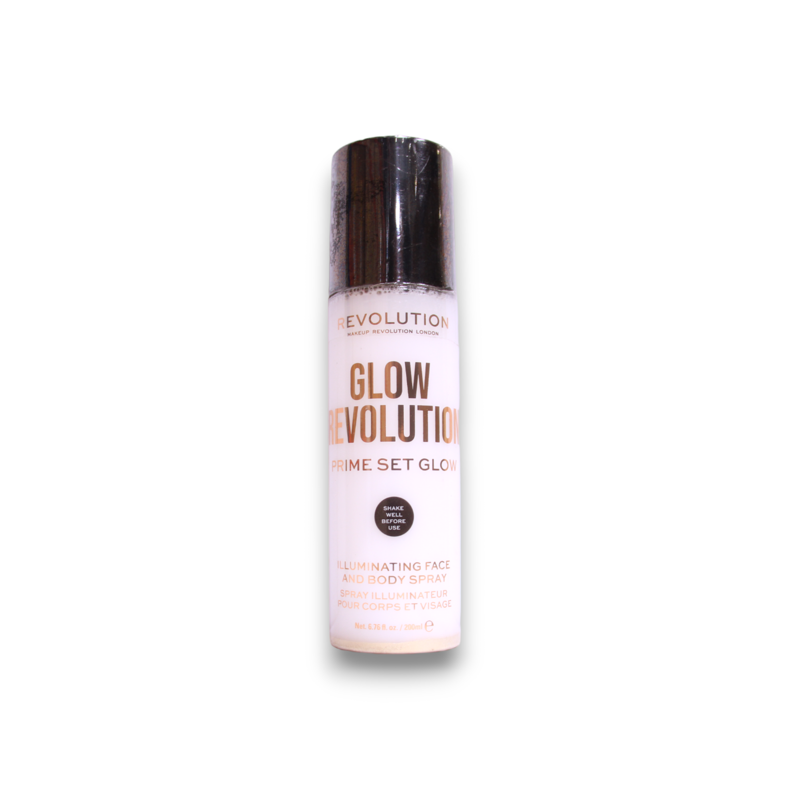 Makeup Revolution, Glow Revolution, Vegan, Illuminated, Spray, För ansikte & kropp, 200 ml