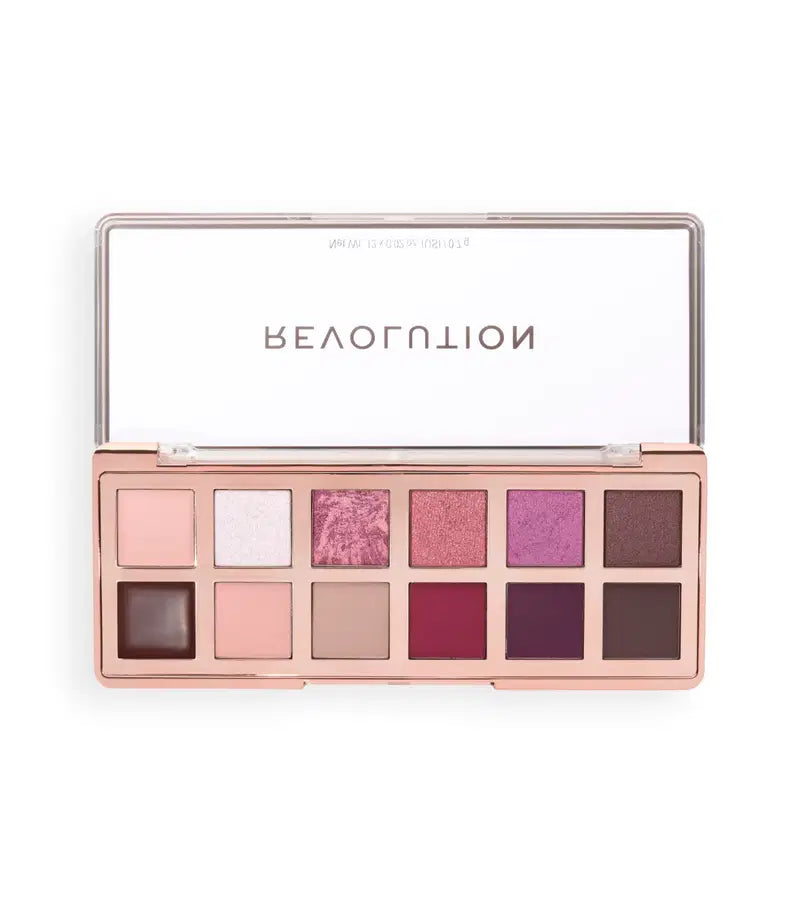 Makeup Revolution, Icon Palette, Ögonskuggspalett, Körsbär, 12, 8.4 g