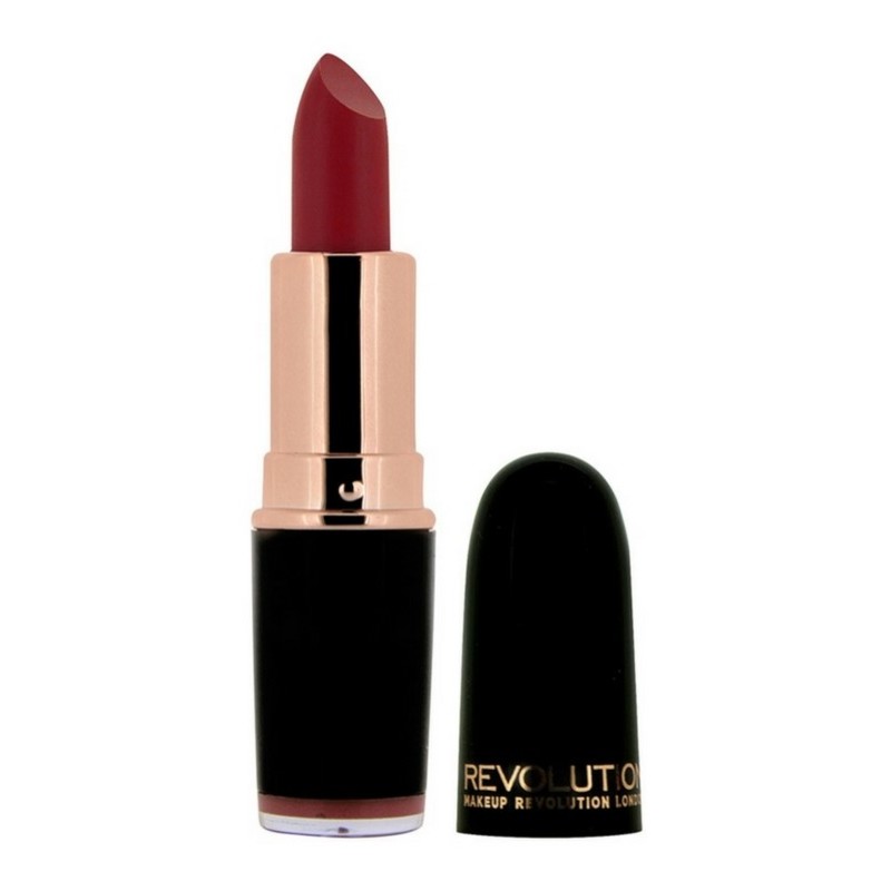 Makeup Revolution, Iconic Pro Lipstick, Creamy Lipstick, Duel Matte, 3.2 g
