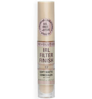 Makeup Revolution, IRL Filter Finish, Täck mörka fläckar, Krämconcealer, C2, 6 g