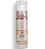 Makeup Revolution, IRL Filter, Oljefri, Långvarig användning, Krämfoundation, F4, 23 ml