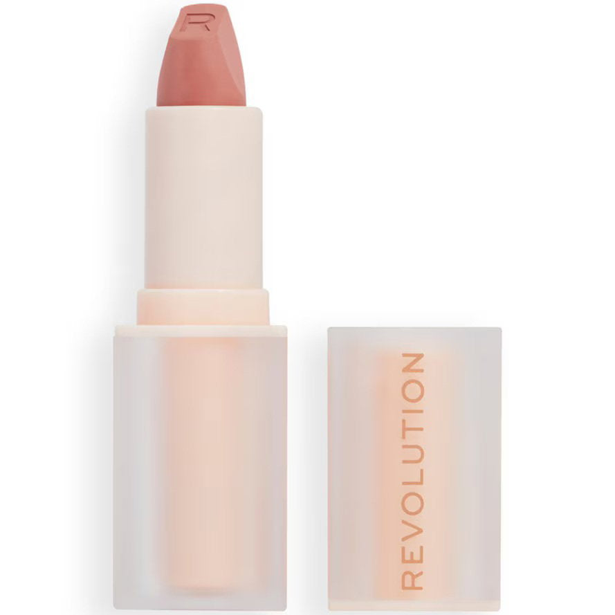 Makeup Revolution, Lasting Kiss, Krämigt läppstift, Drottning Rosa, 3.2 g