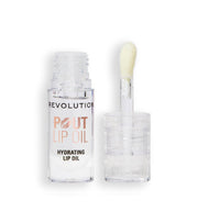 Makeup Revolution, Pout, Vegan, Blank, Läppolja, Lychee Clear, 4 ml