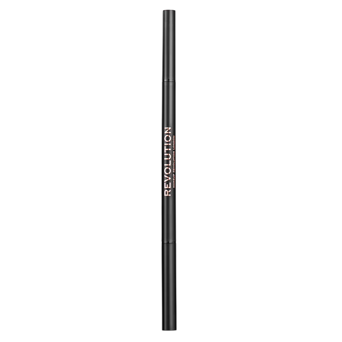 Makeup Revolution, Precise Brow, Vegan, Matt, Indragningsbar, Ögonbrynskräm penna & borste 2-i-1, Varm brun, 0.05 g