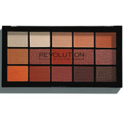 Makeup Revolution, Reloaded, Ögonskuggspalett, Ikonisk feber, 15 nyanser, 16.5 g