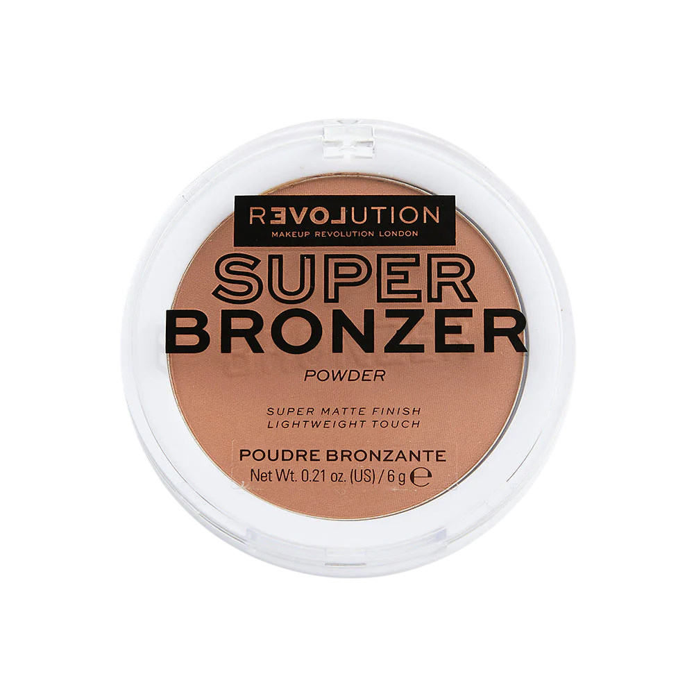 Makeup Revolution, Relove Super, Matt finish, Bronzer kompaktpuder, Öken, 6 g