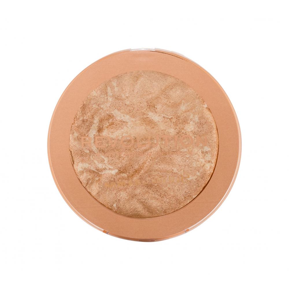 Makeup Revolution, Reloaded, Bronzer kompaktpuder, Semesterromans, 15 g