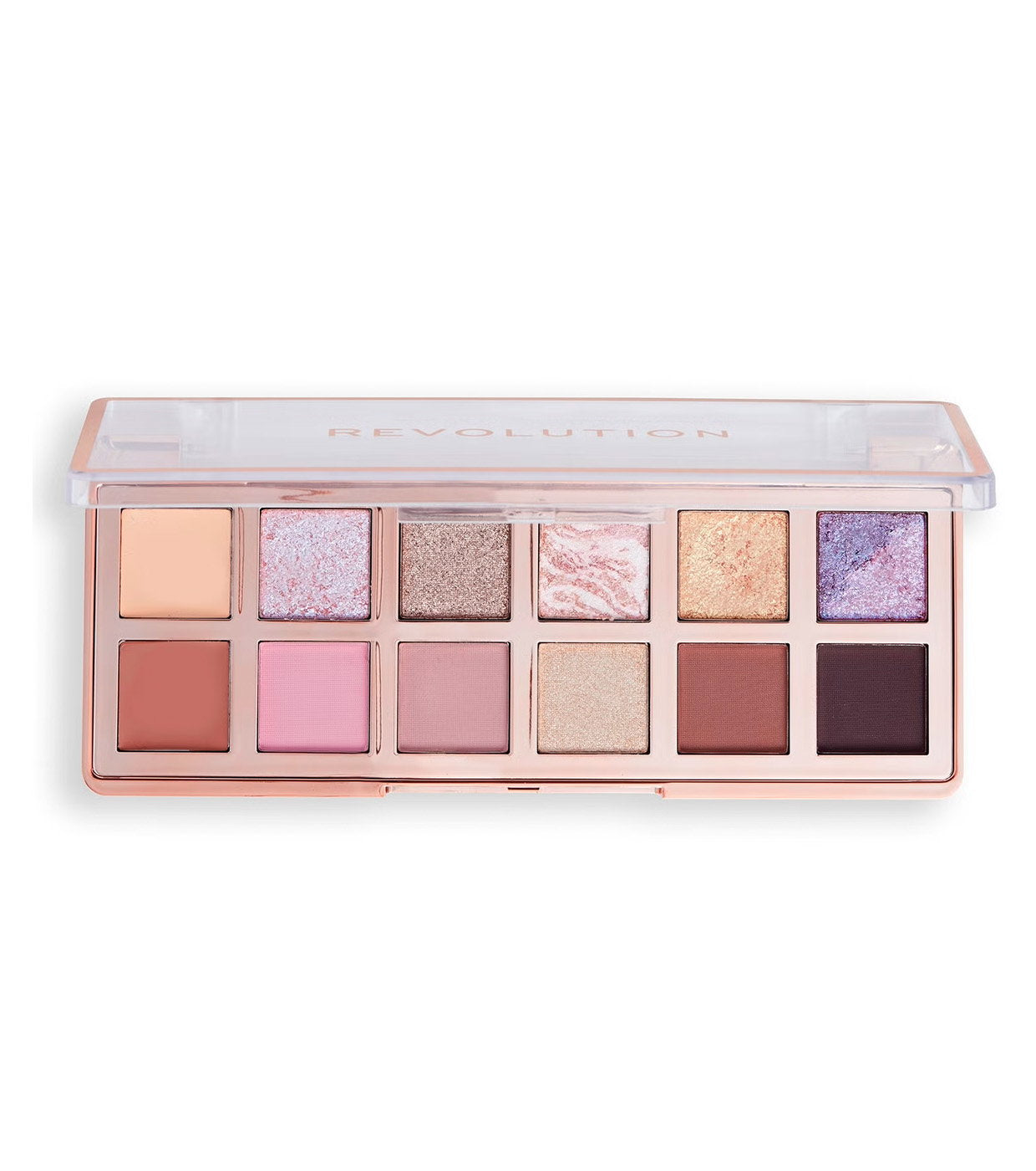 Makeup Revolution, REVOLUTION, Ögonskuggspalett, Den förtrollade ikonen, 12 nyanser, 8.4 g