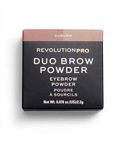 Makeup Revolution, REVOLUTION PRO, Vegan, Ögonbrynspuder, Rödbrun, 2,2 g