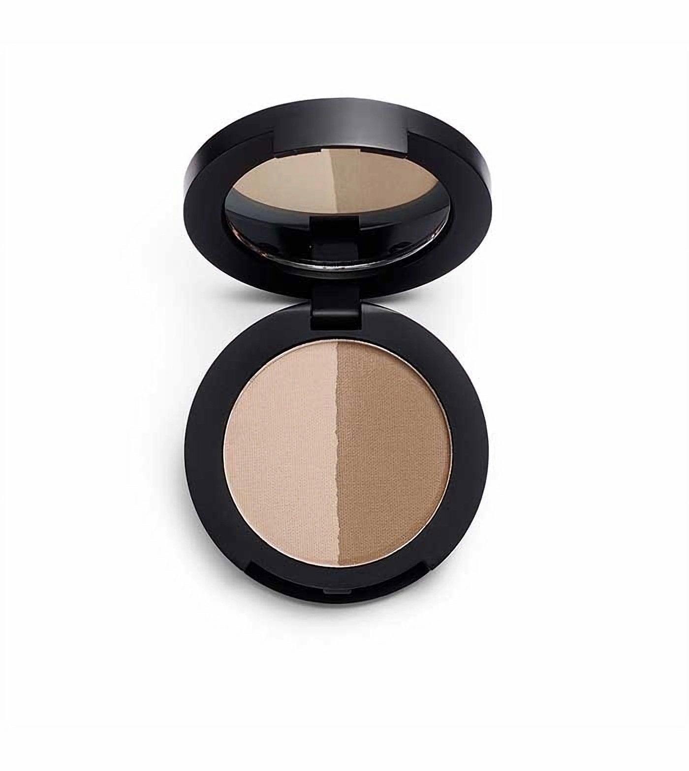Makeup Revolution, REVOLUTION PRO, Vegan, Ögonbrynspuder, Medium Brun, 2.2 g