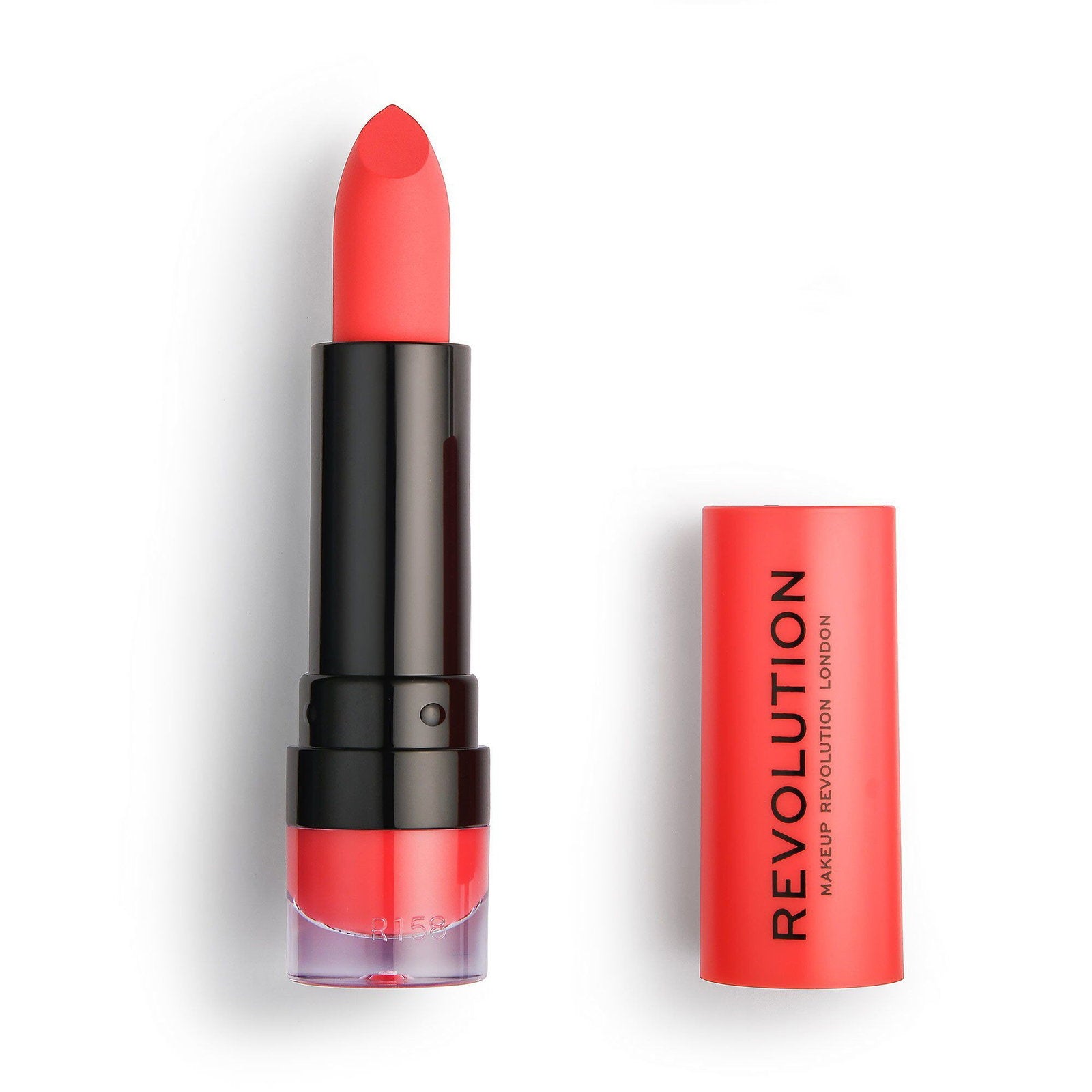 Makeup Revolution, REVOLUTION, Vegan, Matt, Krämigt läppstift, 130, Decadence, 3 g