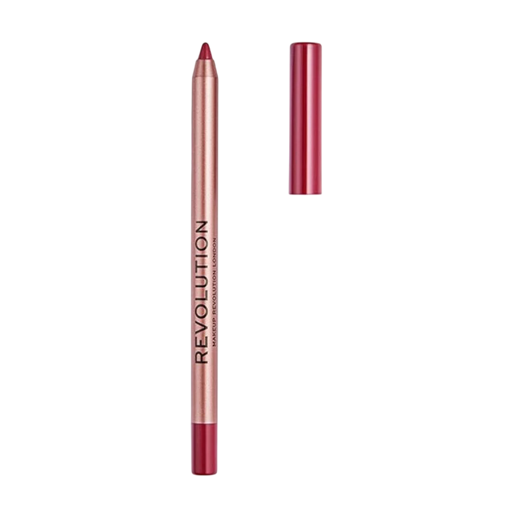 Makeup Revolution, Satin Kiss, Läppenna, Ros, 1 g