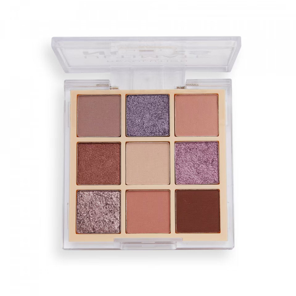 Makeup Revolution, Ultimate Nudes, Ögonskuggspalett, Ljus, 9 nyanser, 8.1 g