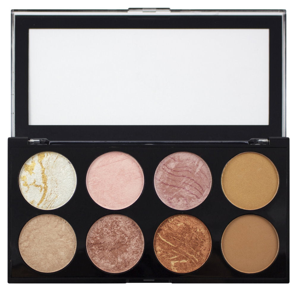 Makeup Revolution, Ultra Blush, Rougepalett, Guld socker, 12.8 g