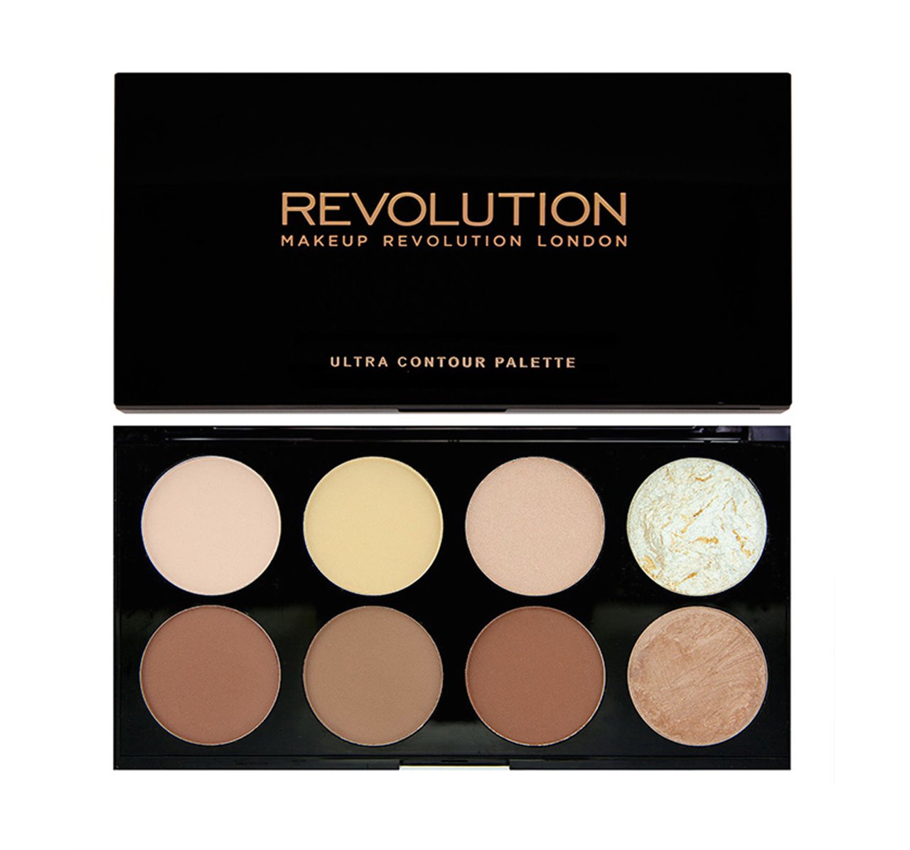 Makeup Revolution, Ultra Professional, Konturpalett, 8 nyanser, 1.6 g
