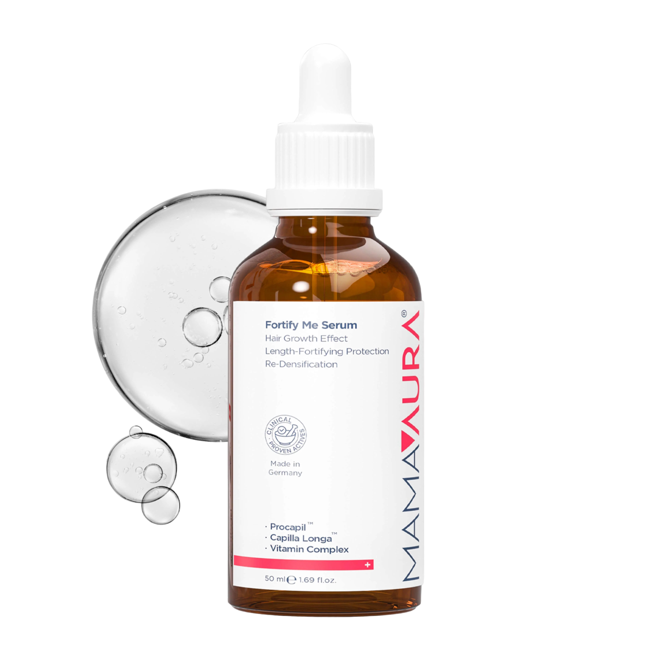 Mamaaura, Fortify Me, Hårserum, Förtätning, 50 ml