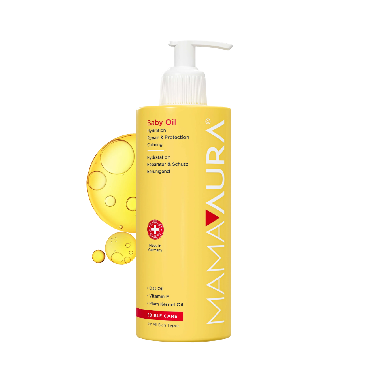 Mamaaura, Baby, Återfuktande, Kroppsolja, 200 ml