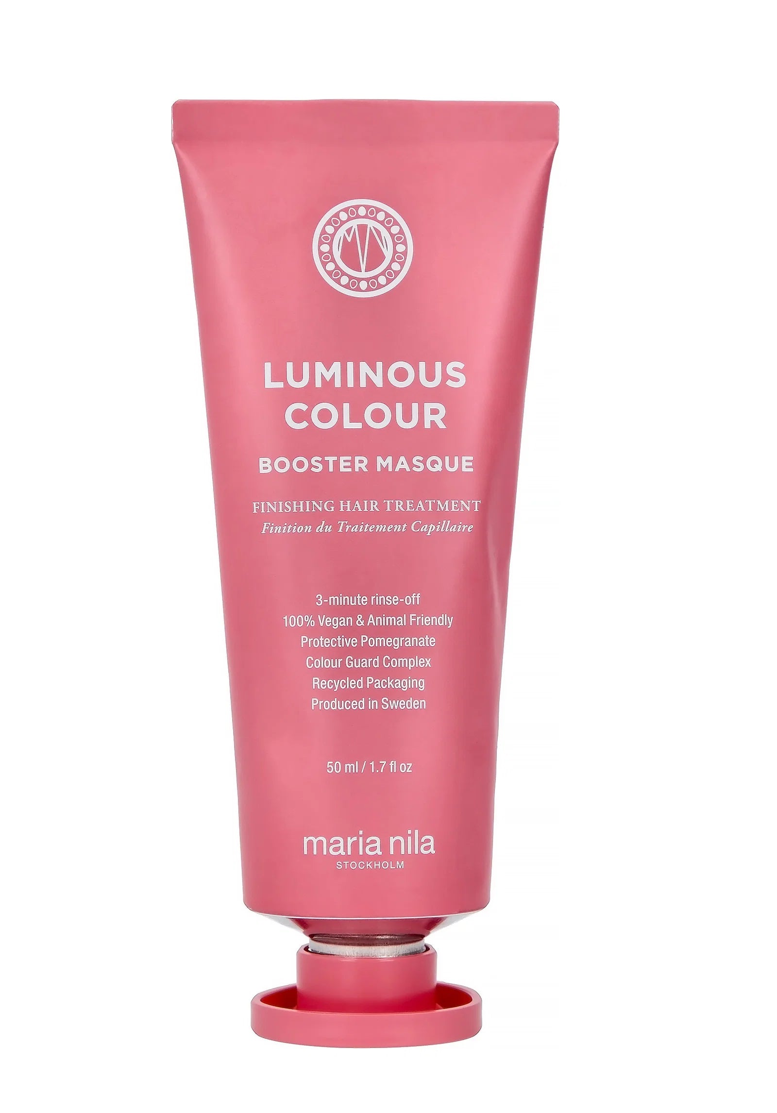 Maria Nila, Luminous Colour, Granatäppleextrakt, Hårbehandlingskräm mask, För näring, 50 ml