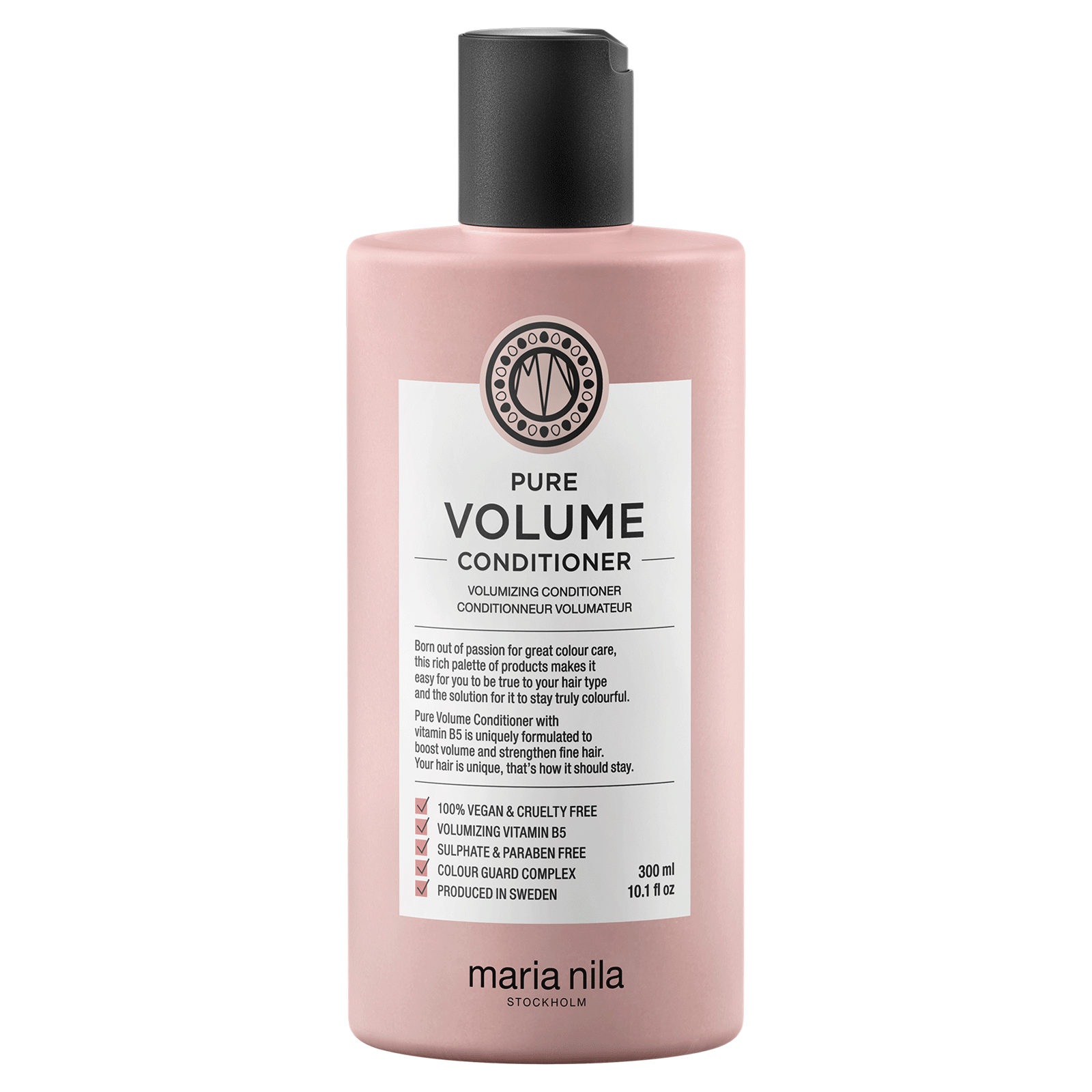 Maria Nila, Pure Volume, Parabenfri, Hårbalsam, För volym, 300 ml