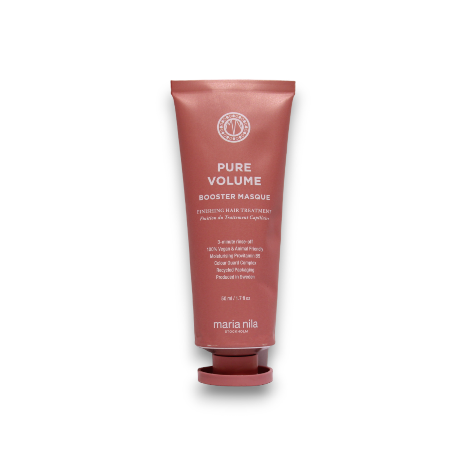 Maria Nila, Pure Volume, Vegan, Hårbehandlingskräm mask, För näring, 50 ml