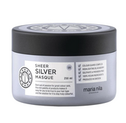 Maria Nila, Sheer Silver, Parabenfri, Hårbehandlingskräm mask, Återfuktande, 250 ml