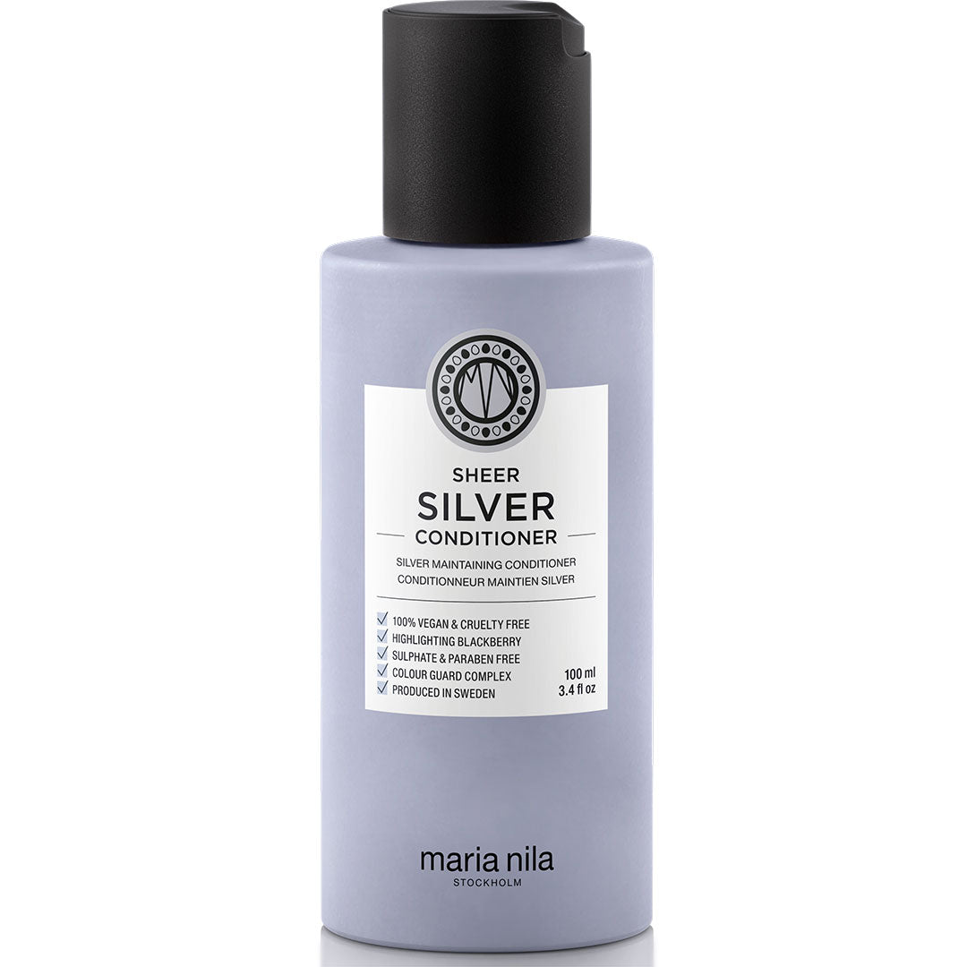 Maria Nila, Sheer Silver, Hårbalsam, För färgskydd, 100 ml