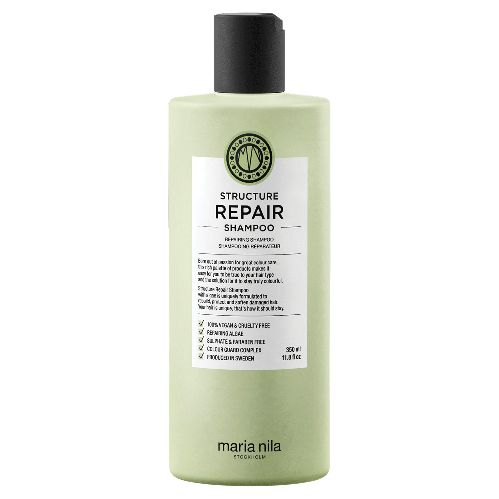 Maria Nila, Structure Repair, Hårschampo, För reparation, 350 ml